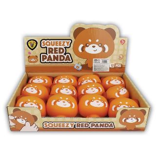 Obrázek z Panda červená mačkací 